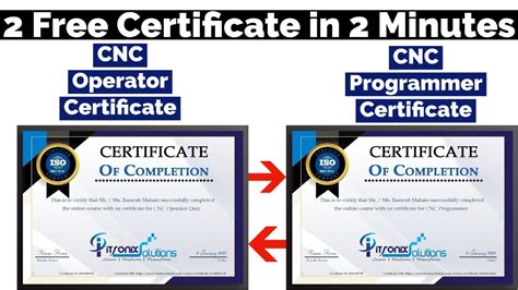 experience certificate for cnc machine operator|how to become cnc certified.